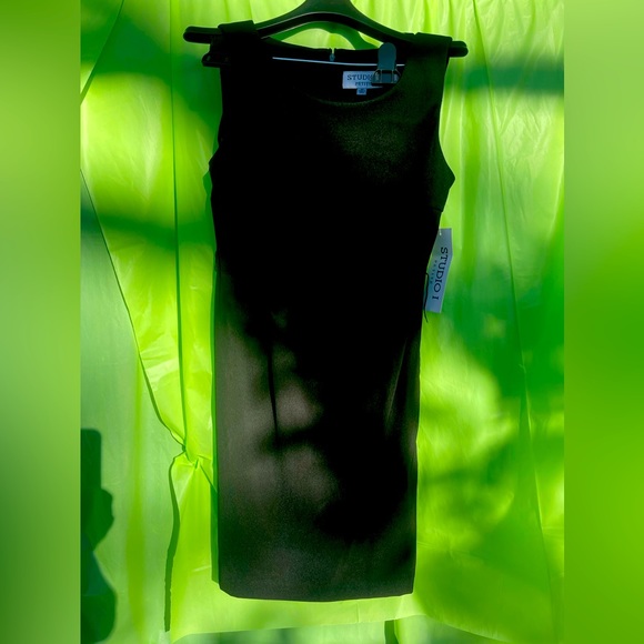 NWT BLACK DRESS WITH SHORT SLEEVE JACKET size 4 PETITE - Picture 3 of 11